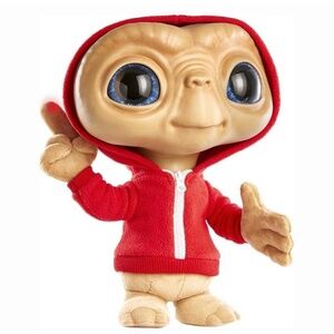 E.T. Extra-Terrestrial 40th Anniversary Interactive Plush Figure Basket Blanket